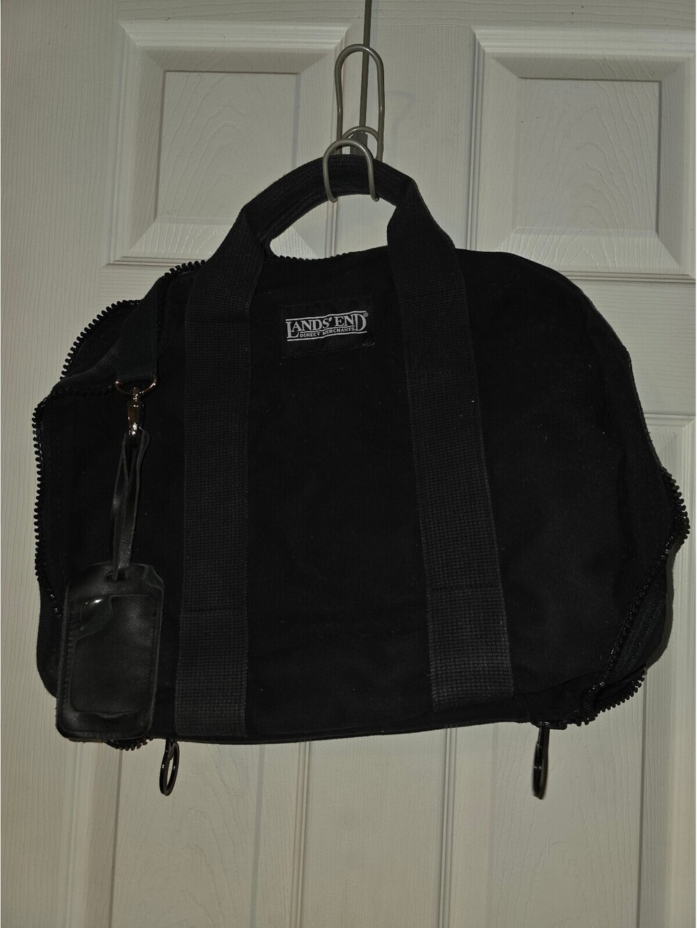 Lands' End black tote bag